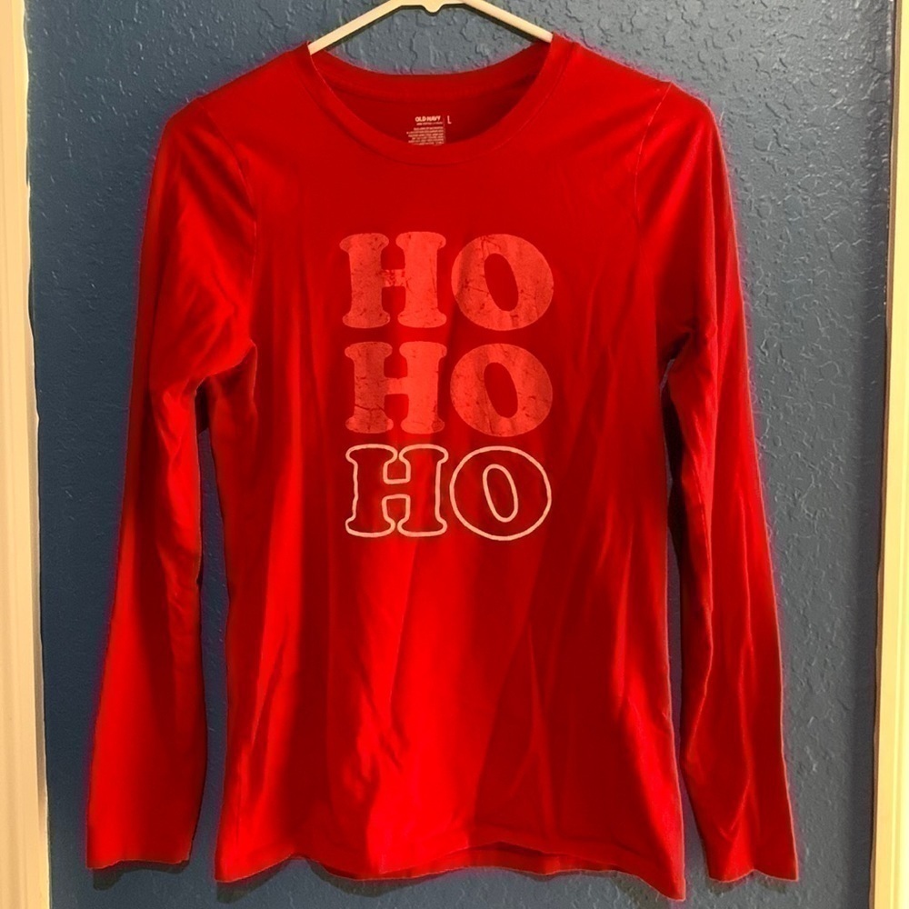 Old Navy Christmas Long Sleeves Tees
